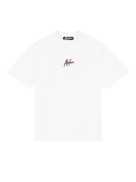 Malelions Malelions Split T-Shirt - White