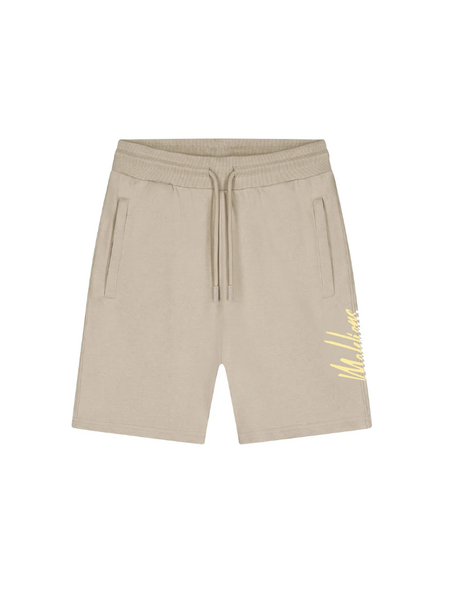 Malelions Split Shorts - Taupe Malelions Malelions Split Shorts - Taupe