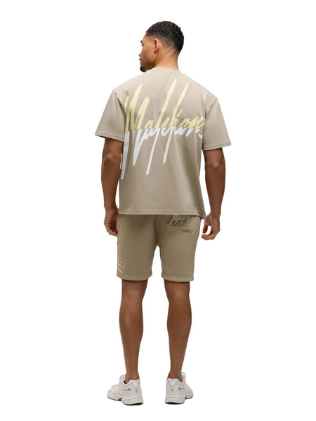 Malelions Split Shorts - Taupe Malelions Malelions Split Shorts - Taupe