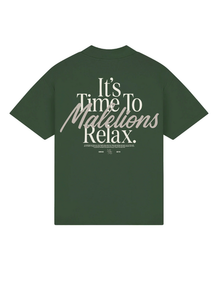Malelions Relax T-Shirt - Racing Green Malelions Malelions Relax T-Shirt - Racing Green