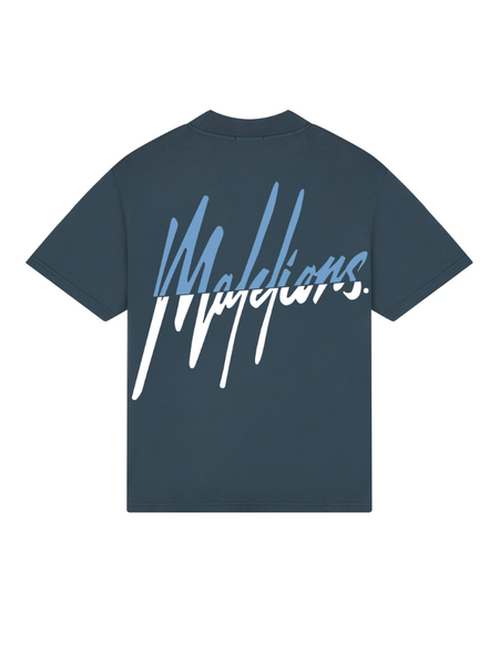 Malelions Split T-Shirt - Slate Malelions Malelions Split T-Shirt - Slate