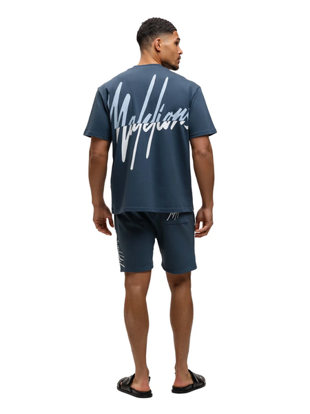 Malelions Split T-Shirt - Slate Malelions Malelions Split T-Shirt - Slate