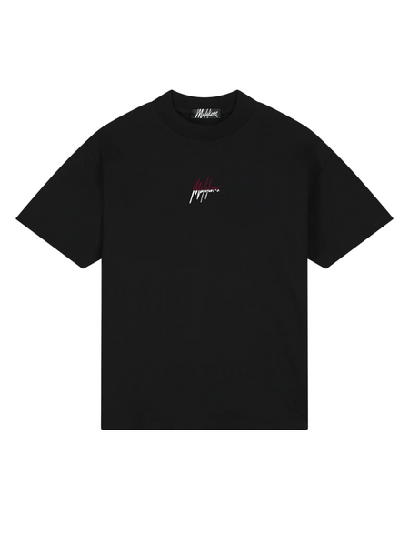Malelions Malelions Split T-Shirt - Black