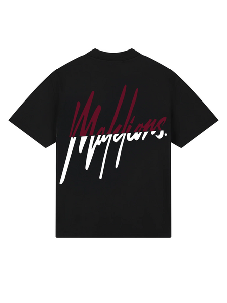 Malelions Malelions Split T-Shirt - Black