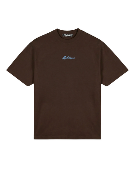 Malelions Relax T-Shirt - Dark Brown Malelions Malelions Relax T-Shirt - Dark Brown