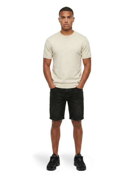 Malelions Knitted T-Shirt - Off-White