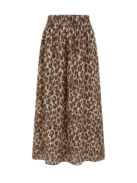 Nikkie Retiro Skirt - Cacao Nikkie Nikkie Retiro Skirt - Cacao