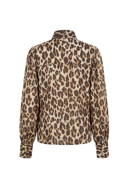 Nikkie Retiro Blouse - Cacao Nikkie Nikkie Retiro Blouse - Cacao