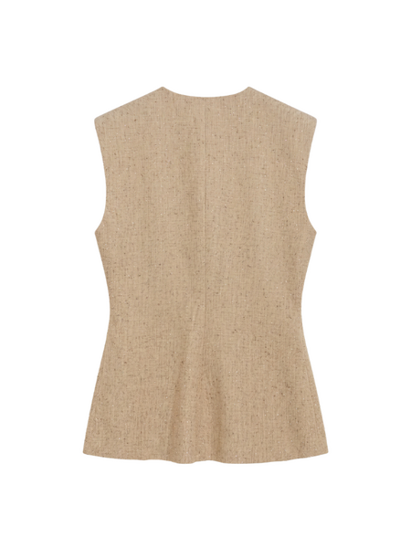 Nikkie Reza Waistcoat - Tanin Nikkie Nikkie Reza Waistcoat - Tanin