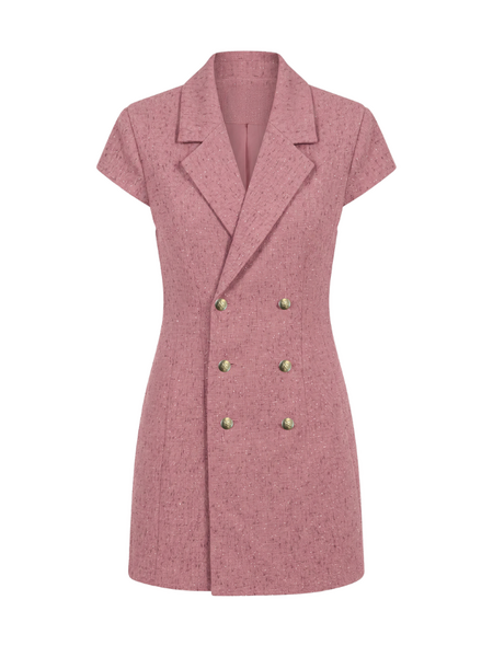 Nikkie Nikkie Reza Dress - Peach Skin Nikkie Reza Dress - Peach Skin