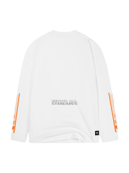 JorCustom JorCustom Engineered Longsleeve T-Shirt - White