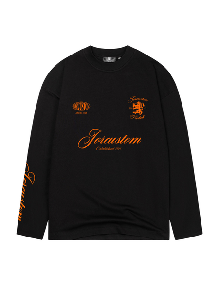 JorCustom Jersey Longsleeve T-Shirt - Black JorCustom JorCustom Jersey Longsleeve T-Shirt - Black