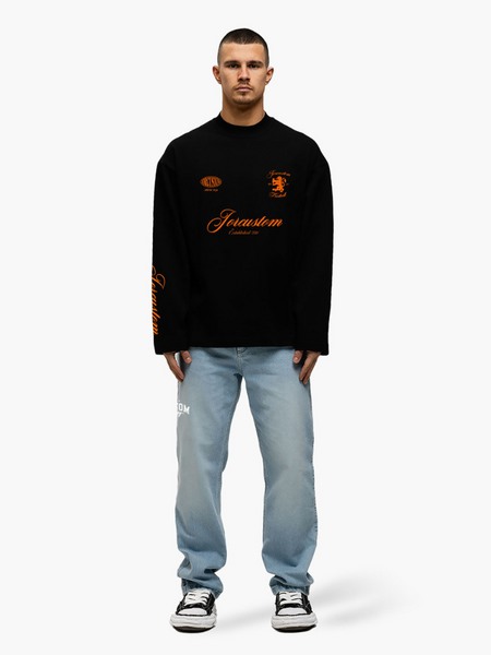JorCustom Jersey Longsleeve T-Shirt - Black JorCustom JorCustom Jersey Longsleeve T-Shirt - Black