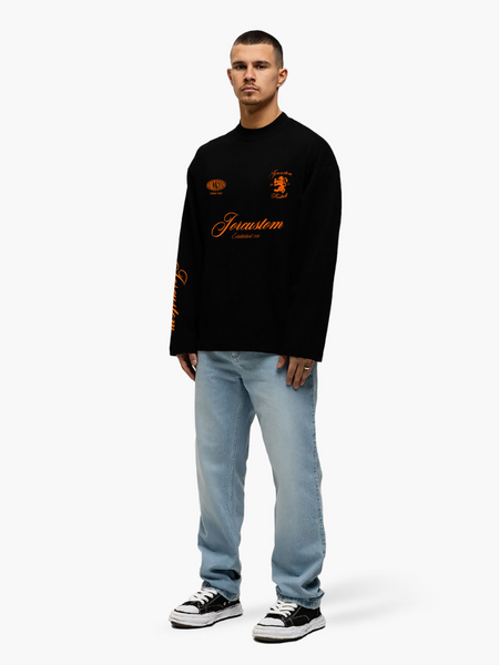 JorCustom Jersey Longsleeve T-Shirt - Black JorCustom JorCustom Jersey Longsleeve T-Shirt - Black