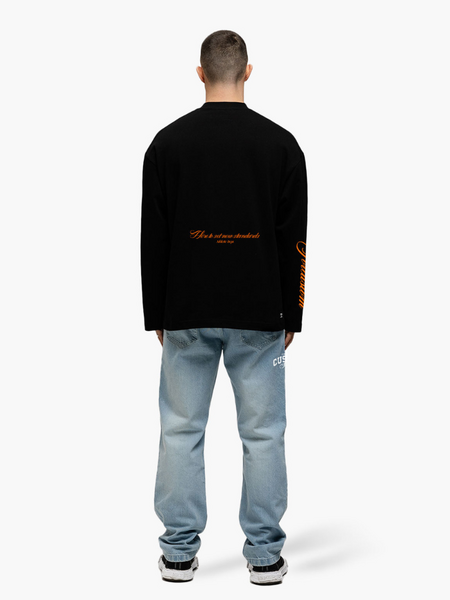 JorCustom Jersey Longsleeve T-Shirt - Black JorCustom JorCustom Jersey Longsleeve T-Shirt - Black