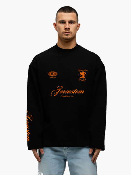 JorCustom Jersey Longsleeve T-Shirt - Black JorCustom JorCustom Jersey Longsleeve T-Shirt - Black