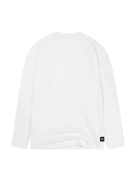 JorCustom Women CustomSociety Longsleeve T-Shirt - White JorCustom Women CustomSociety Longsleeve T-Shirt - White