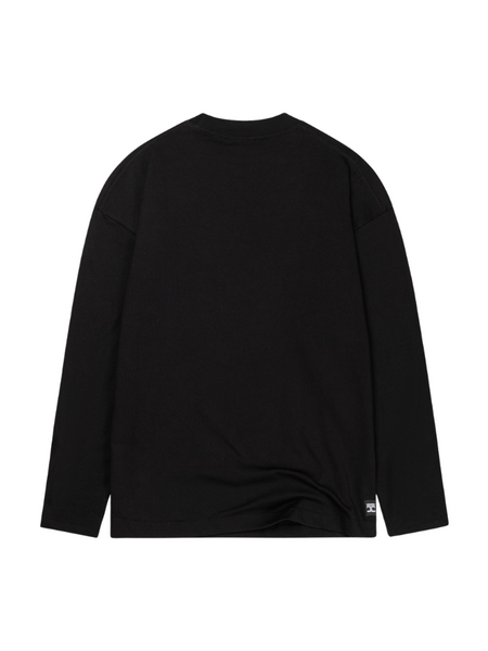 JorCustom Women CustomSociety Longsleeve T-Shirt - Black JorCustom Women CustomSociety Longsleeve T-Shirt - Black
