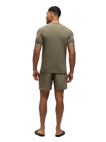 Malelions Venetian Swim Shorts - Dark Sage Malelions Malelions Venetian Swim Shorts - Dark Sage