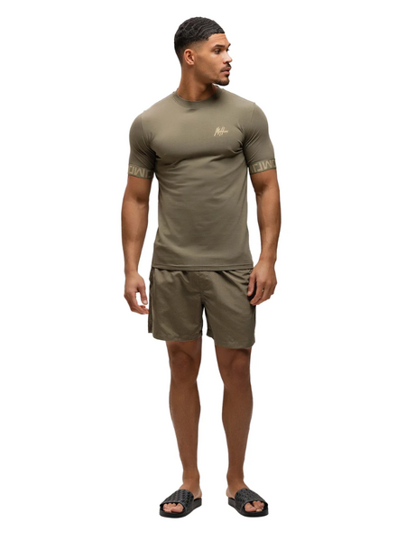 Malelions Malelions Venetian Swim Shorts - Dark Sage Malelions Venetian Swim Shorts - Dark Sage