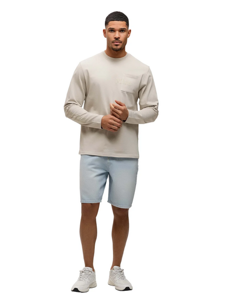Malelions Malelions Department Longsleeve - Light Beige Malelions Department Longsleeve - Light Beige