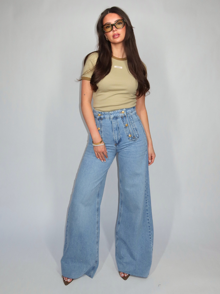 Josh V Josh V Rumo Jeans - Light Blue Denim Josh V Rumo Jeans - Light Blue Denim