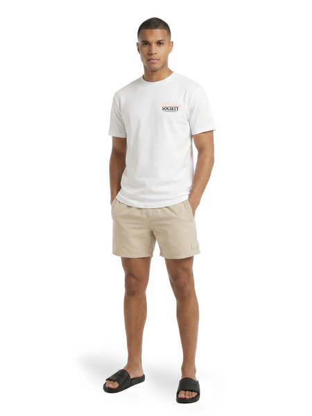 Malelions Malelions Nylon Swim Shorts - Light Taupe Malelions Nylon Swim Shorts - Light Taupe