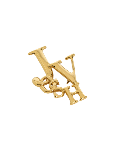 Josh V JV Sheam Broche - Antique Gold Josh V Josh V JV Sheam Broche - Antique Gold