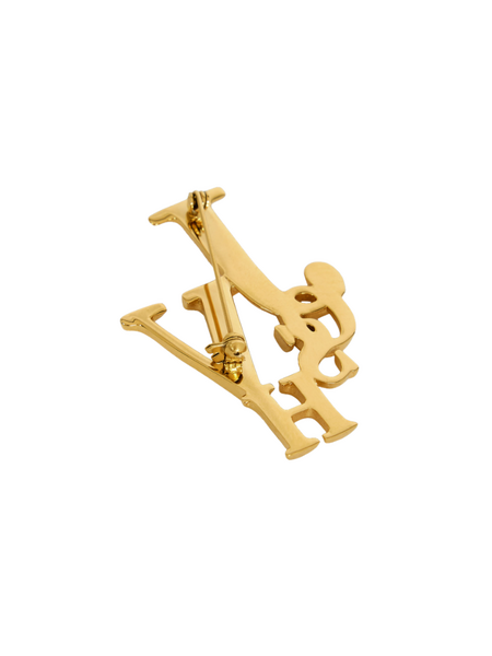 Josh V JV Sheam Broche - Antique Gold Josh V Josh V JV Sheam Broche - Antique Gold