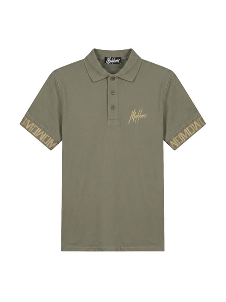 Malelions Venetian Polo - Dark Sage Malelions Malelions Venetian Polo - Dark Sage