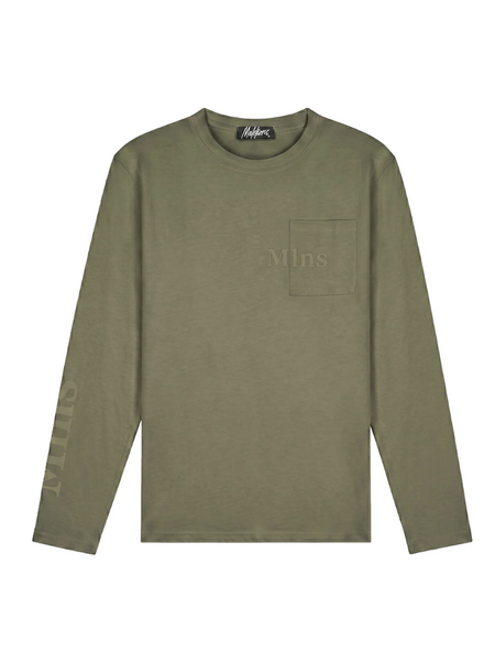Malelions Department Longsleeve - Dark Sage Malelions Malelions Department Longsleeve - Dark Sage