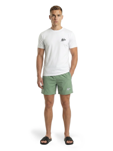 Malelions Malelions Sport Counter Swim Shorts - Green Malelions Sport Counter Swim Shorts - Green