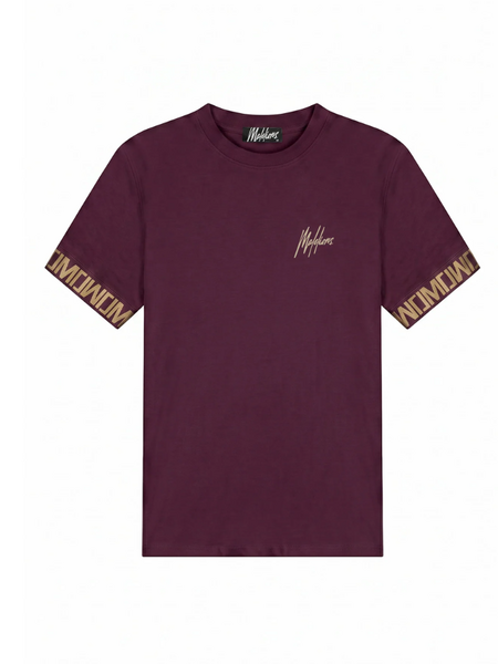 Malelions Venetian T-Shirt - Burgundy Malelions Malelions Venetian T-Shirt - Burgundy