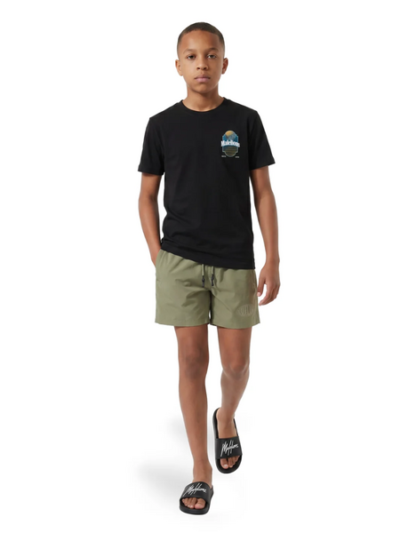 Malelions Malelions Kids Lifestyle Swim Shorts - Olive Green Malelions Kids Lifestyle Swim Shorts - Olive Green