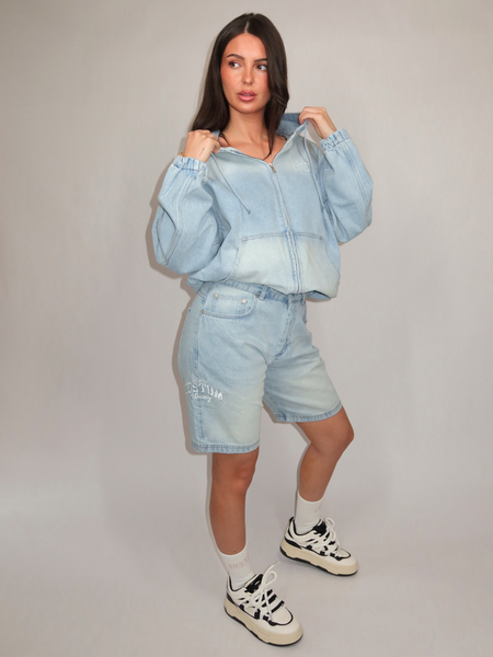 JorCustom JorCustom Women CustomSociety Denim Short - Denim JorCustom Women CustomSociety Denim Short - Denim