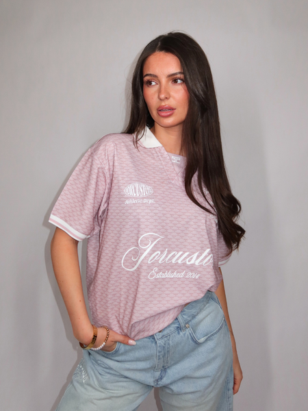 JorCustom JorCustom Women Football Jersey - AshPink