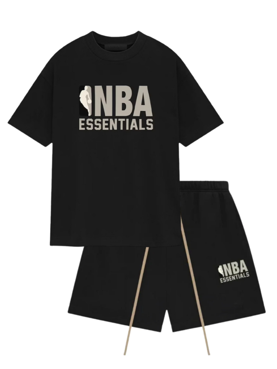 Fear of God Essentials NBA Combi-Set - Black Grey Fear of God Fear of God Essentials NBA Combi-Set - Black Grey
