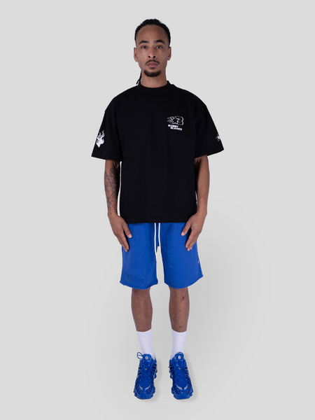 Bobby Blanks Oxford Tee - Black/White Bobby Blanks Bobby Blanks Oxford Tee - Black/White