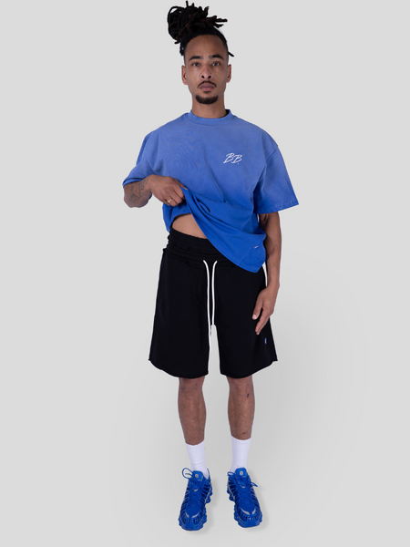 Bobby Blanks Brixton Tee - Cobalt/White Bobby Blanks Bobby Blanks Brixton Tee - Cobalt/White