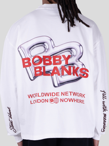 Bobby Blanks Royal Longsleeve - Off White Bobby Blanks Bobby Blanks Royal Longsleeve - Off White
