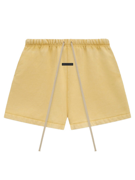 Fear of God Fear of God Essentials Fleece Soccer Shorts - Amber Fear of God Essentials Fleece Soccer Shorts - Amber
