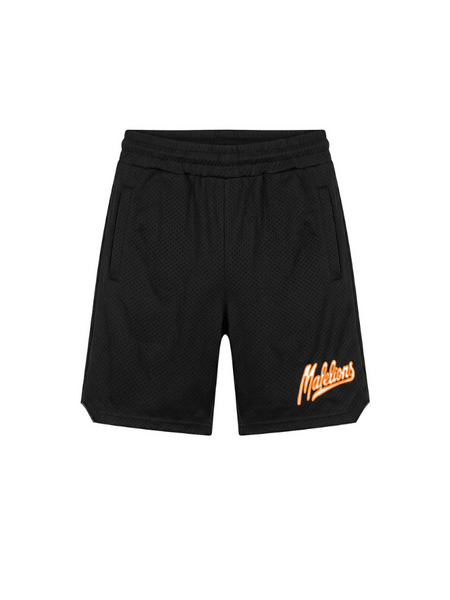 Malelions Malelions Perforated Mesh Shorts - Black Malelions Perforated Mesh Shorts - Black