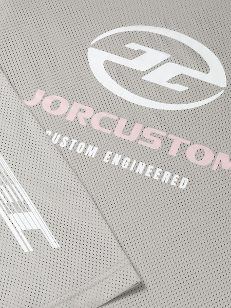 JorCustom Engineered Mesh Longsleeve T-Shirt - Light Grey JorCustom JorCustom Engineered Mesh Longsleeve T-Shirt - Light Grey