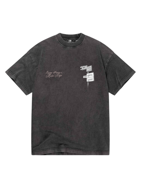 JorCustom Motel Loose Fit T-Shirt - Acid Grey JorCustom JorCustom Motel Loose Fit T-Shirt - Acid Grey