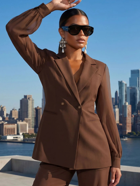 Nikkie Rioverde Blazer - Cacao