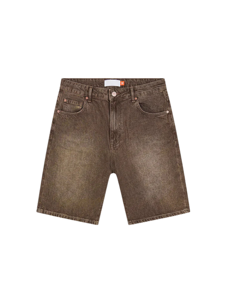 Croyez CD2 Washed Denim Shorts - Washed Brown