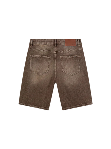 Croyez Croyez CD2 Washed Denim Shorts - Washed Brown