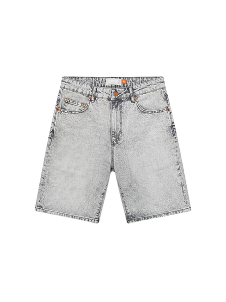 Croyez CD2 Washed Denim Shorts - Light Grey
