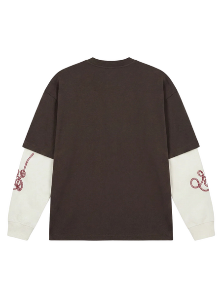 Croyez Croyez Women Cowboys Double Sleeve - Washed Brown