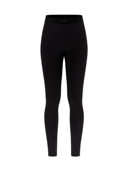 Guess Guess Blossom Rib Leggings - Jet Black Guess Blossom Rib Leggings - Jet Black